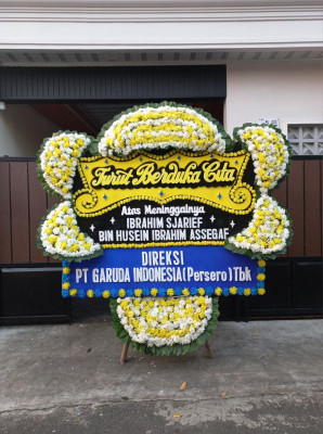 Papan Bunga Duka di Sumberwungu