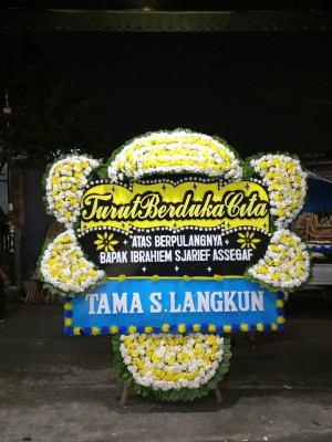 Papan Bunga Duka di Sumberwungu