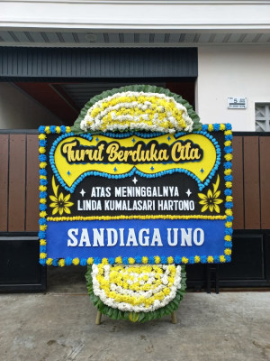 Papan Bunga Duka di Sumberwungu