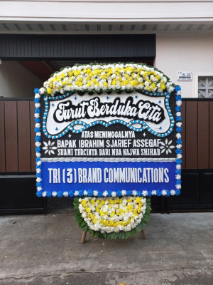 Papan Bunga Duka di Sumberwungu